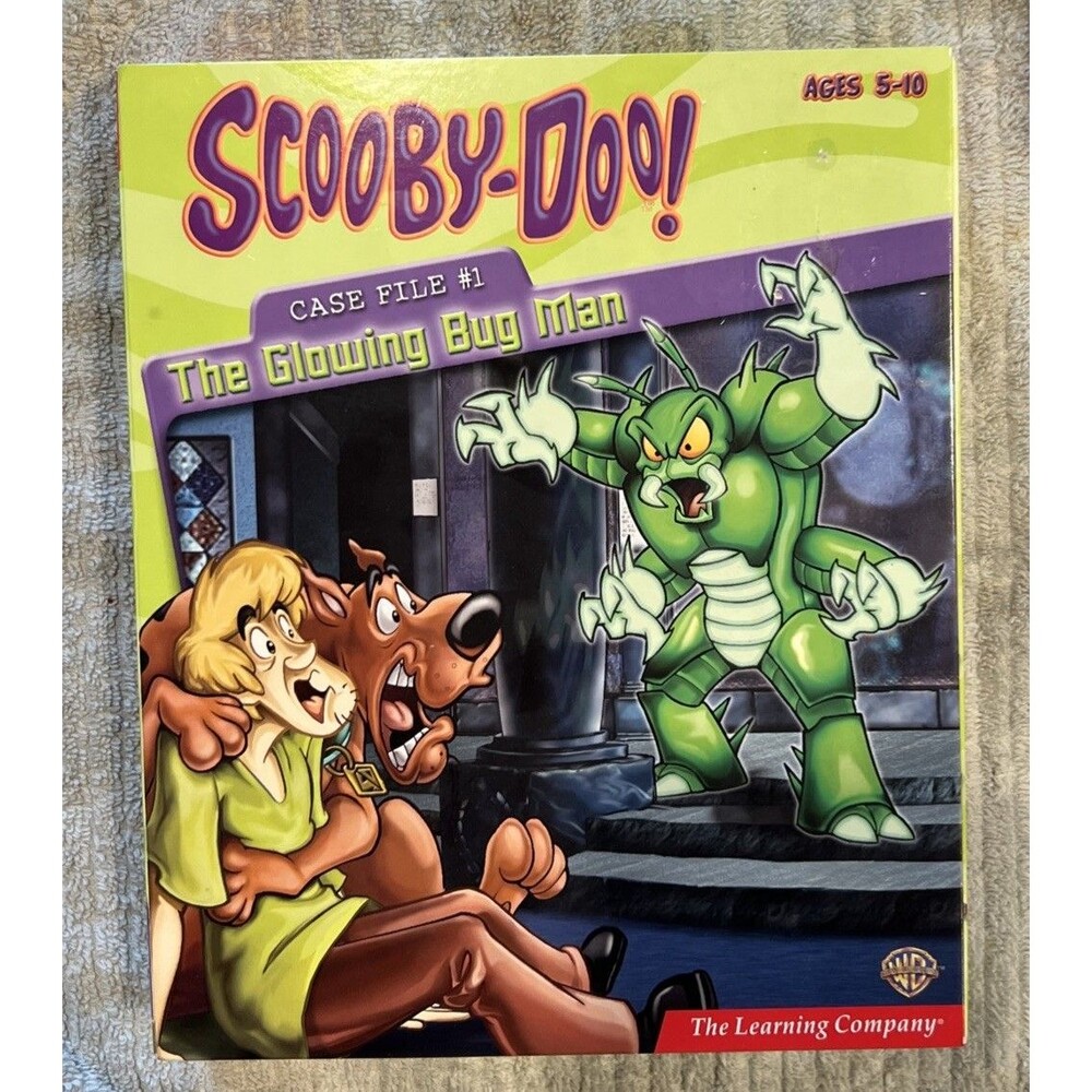 Scooby-Doo Glowing Bug Man, CD-ROM, Windows 95/98/XP/2000, 2002, big box